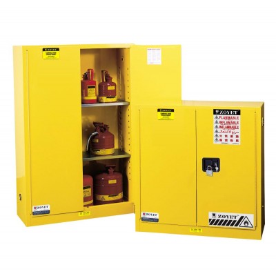 Double-walled Steel 30 gallons Safety Storage Cabinet for Flammable Liquid Storage 12 gallons flammable cabinet industrial use